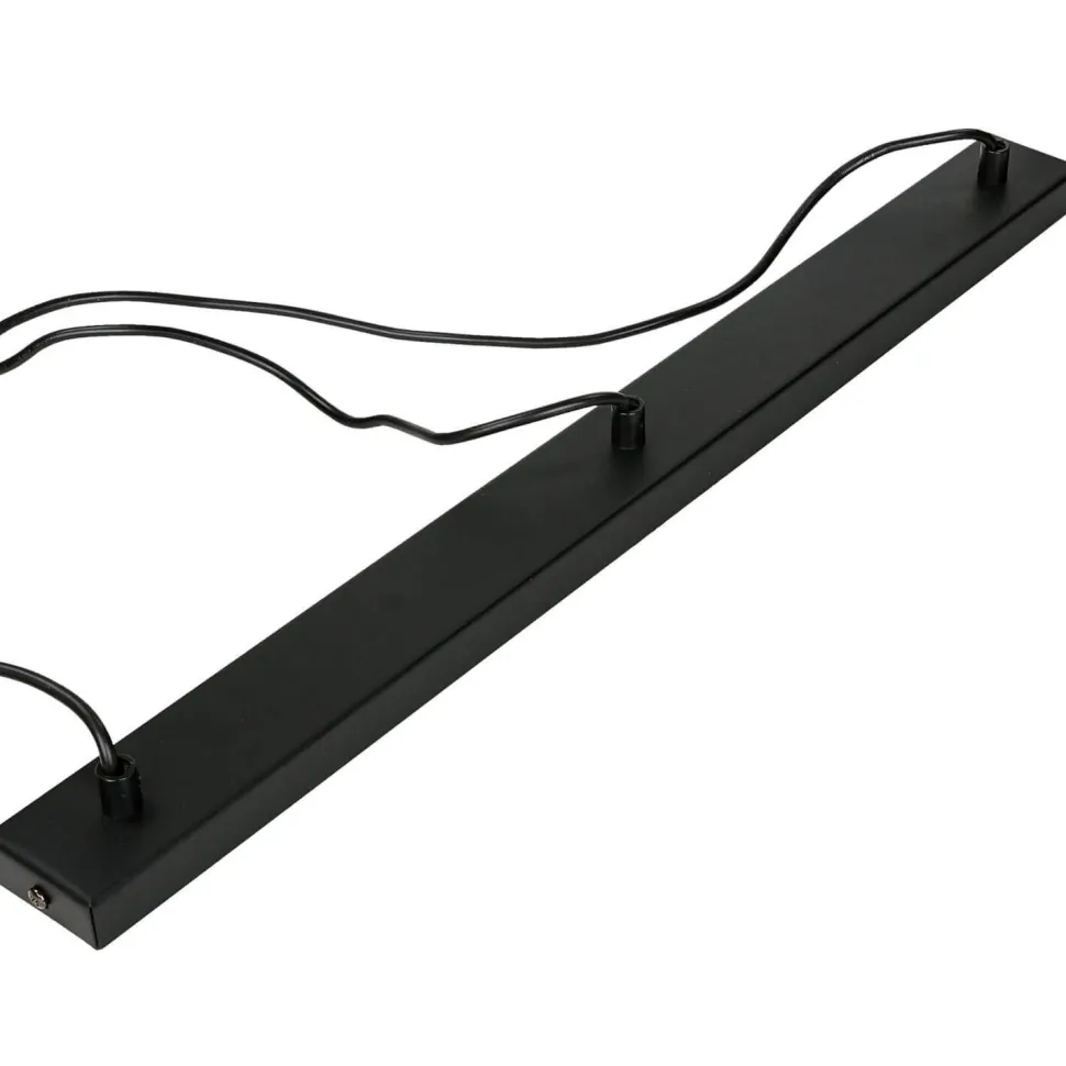 Hängeleuchte ANNIE Schwarz 3-flammig länglich