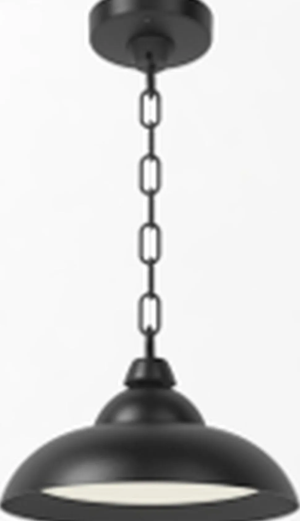 Hängeleuchte außen Aluminium LED IP54 25 cm breit rund