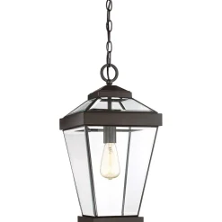 Hängeleuchte außen E27 in Bronze Vintage Rustikal