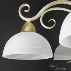 Hängeleuchte AURORA WHITE Ø74cm 5-flmg