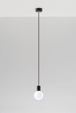 Hängeleuchte BOMBILLA in Schwarz