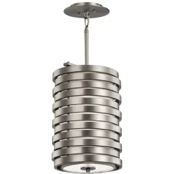 Hängeleuchte E27 Ø27cm Metall Glas blendarm NAILA