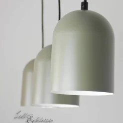 Hängeleuchte Esstisch 3-flammig Grau E27 verstellbar