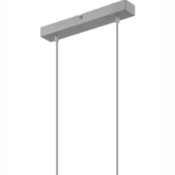 Hängeleuchte Esstisch Silber Aluminium Modern