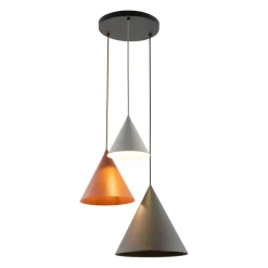 Hängeleuchte 3-flammig Metall Retro E27 verstellbar CODY