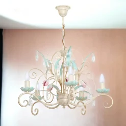 Hängeleuchte Floral Ø62cm 5-flmg