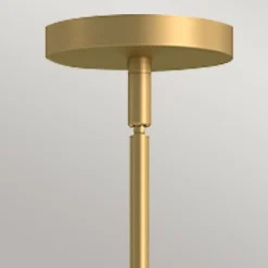 Hängeleuchte in Gold B: 96,5 cm H: max. 168 cm 3x E27