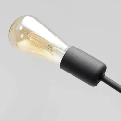 Hängeleuchte in Schwarz Ø77cm 9-flmg