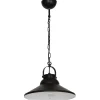 Hängeleuchte IRON in Schwarz