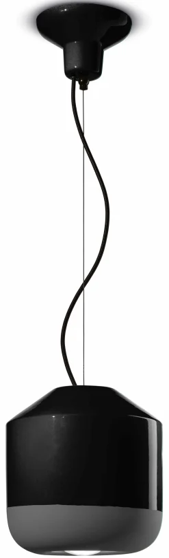 Hängeleuchte Keramik rund Ø 24 cm H: max. 145 cm E27