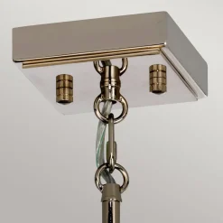 Hängeleuchte Kristall 4x E27 47 cm breit höhenverstellbar