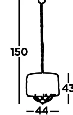 Hängeleuchte Kristall 5x E14 D: 44 cm Art Déco rund