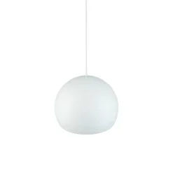 Hängeleuchte Kugelschirm Ø 27,5 cm GU10 Weiß Metall Retro