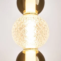 Hängeleuchte LED Metall Rauchglas B: 38 cm 4000 lm INA