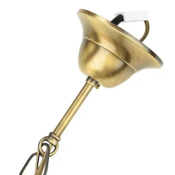 Hängeleuchte Messing E27 Ø 25 cm Vintage ALICE