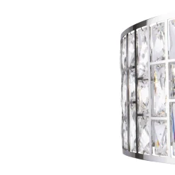 Hängeleuchte Metall E27 Ø 50 cm H: max. 47,5 cm Chrom