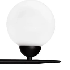 Hängeleuchte Metall Glas B: 100 cm H: max. 160 cm 10x G9