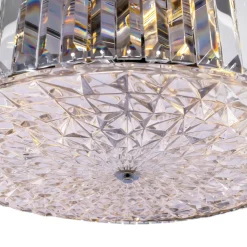 Hängeleuchte Metall Glas E27 D: 53 cm H: max. 89,4 cm