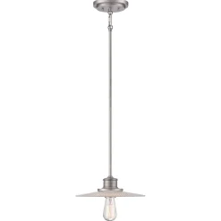 Hängeleuchte Metall Glas in Nickel Ø29cm Esstisch Küche