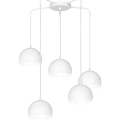 Hängeleuchte Metall Retro 5 flammig E27 Hängelampe