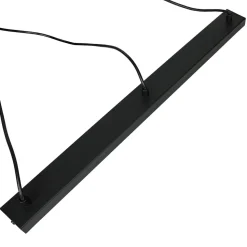 Hängeleuchte NOAK in Schwarz 3-flmg