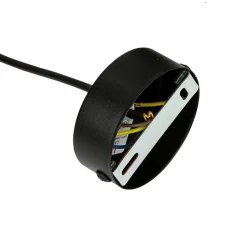 Hängeleuchte Schwarz Aluminium rund Esstisch