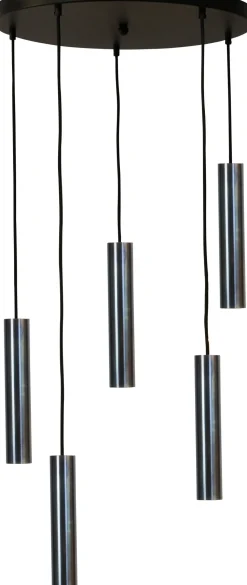 Hängeleuchte Schwarz Öl-Effekt Metall Esstisch ERION