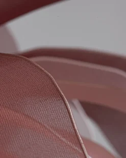 Hängeleuchte Stoff 80 cm breit H: max. 120 cm biegsam Rosa