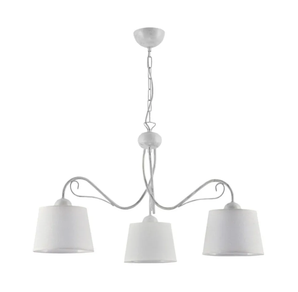 Hängeleuchte Weiß Ø80cm Esstisch Leuchte LOCOLA