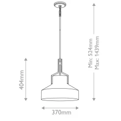 Hängeleuchte Weiß Messing antik E27 aus Glas Metall Ø 37 cm