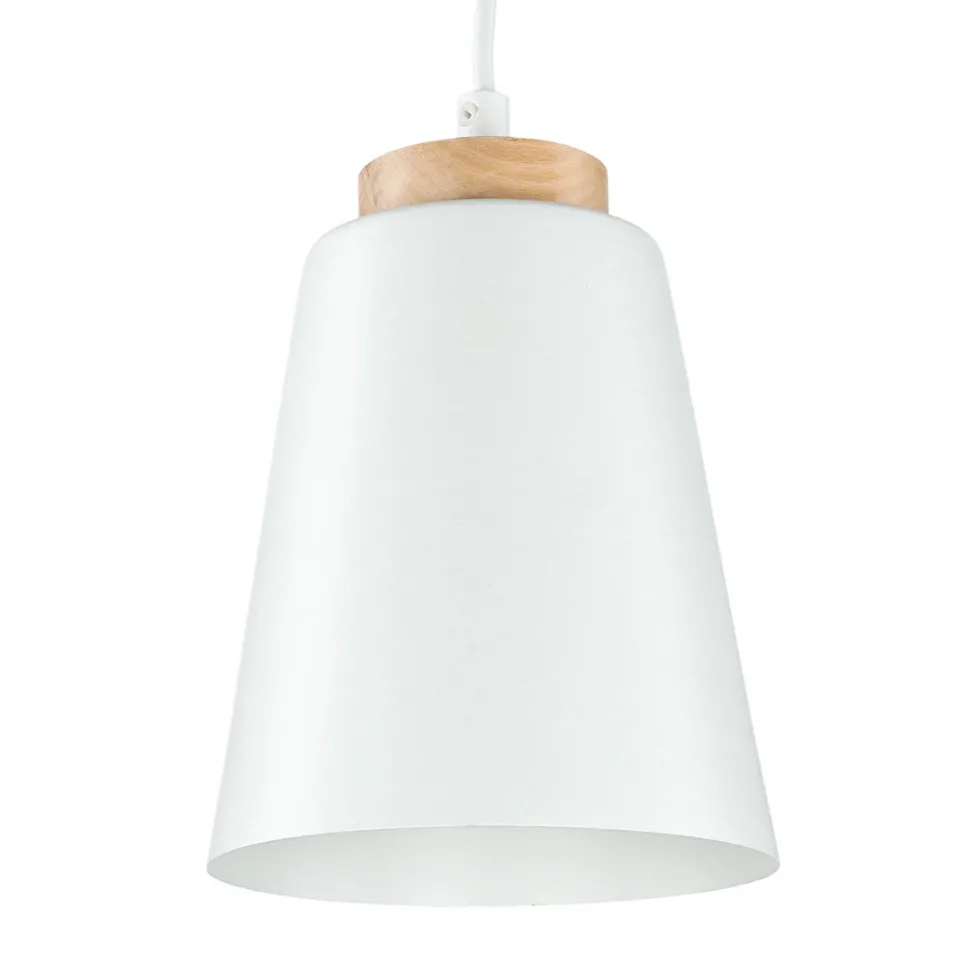 Hängeleuchte Wohnzimmer Esstisch in Weiß ROGER