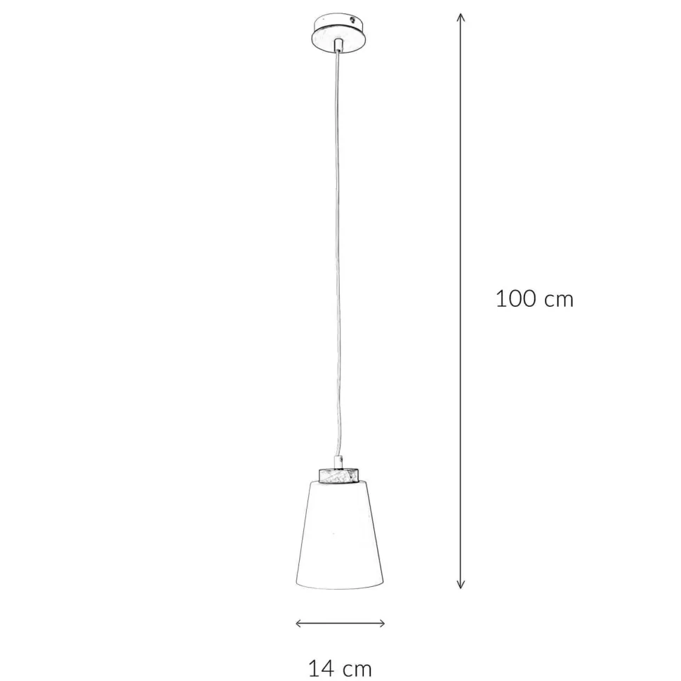 Hängeleuchte Wohnzimmer Esstisch in Weiß ROGER