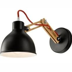 Holz Schwarz Spot Modern vielseitig TIASIA Lampe