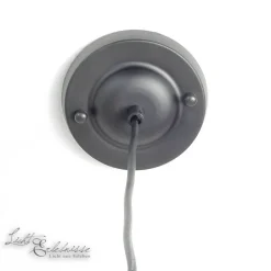 Industrial Hängeleuchte DOVER Ø30cm Schwarz Kupfer