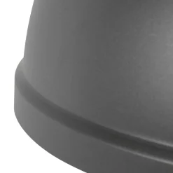 Industrie Hängelampe Metall Acryl Schwarz Ø47 cm E27