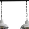 Industrie Küchenlampe in Weiß