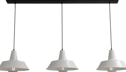 Industrie Küchenlampe Weiß