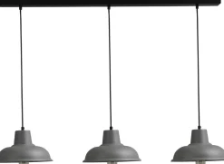 Industrie Pendelleuchte Hängelampe in Anthrazit