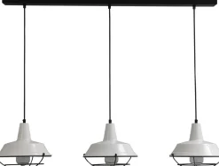 Industrie Pendelleuchte Hängeleuchte Weiß