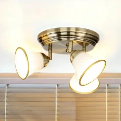 Jugendstil Deckenlampe 3xE14 Ø40cm drehbar GRANDO