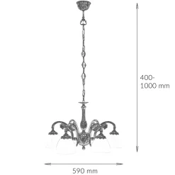 Jugendstil Kronleuchter Esszimmer