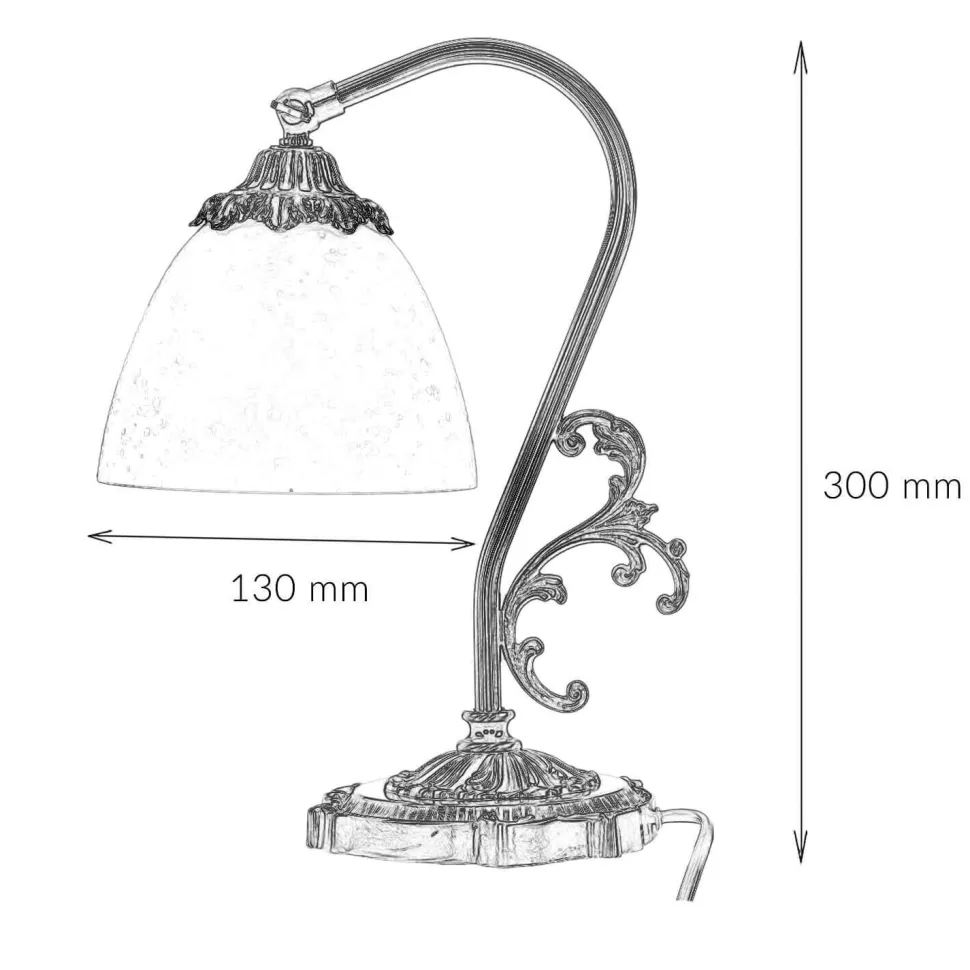 Jugendstil Nachttischleuchte Beatrice