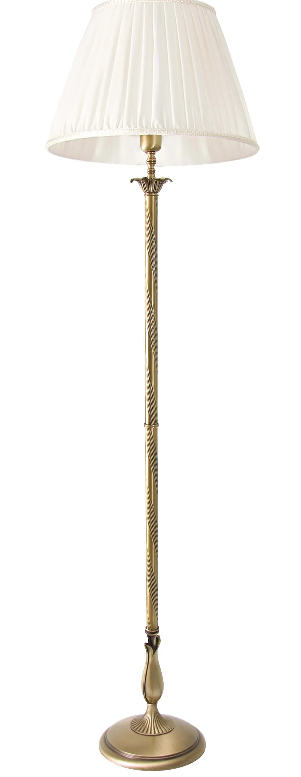 Jugendstil Stehleuchte Bodenleuchte Weiß