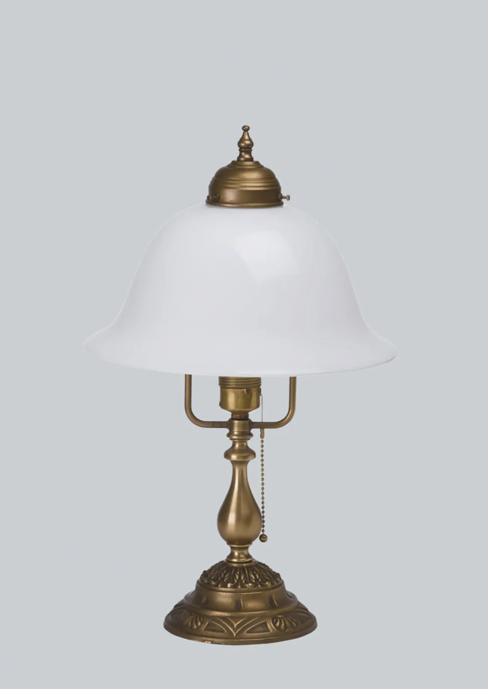 Jugendstil Tischleuchte Messinglampen