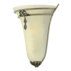 Jugendstil Wandleuchte Wandlampe Bronze