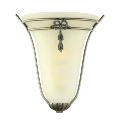 Jugendstil Wandleuchte Wandlampe Bronze