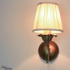 Jugendstil Wandleuchter E14 Ginevra