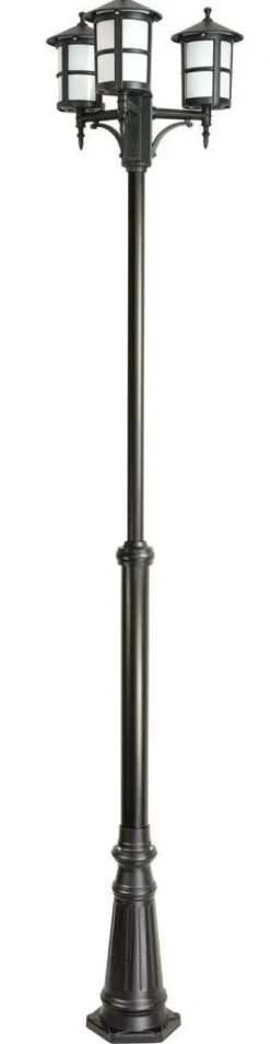 Kandelaber Garten 1,8-2,8m Rustikal 3x E27