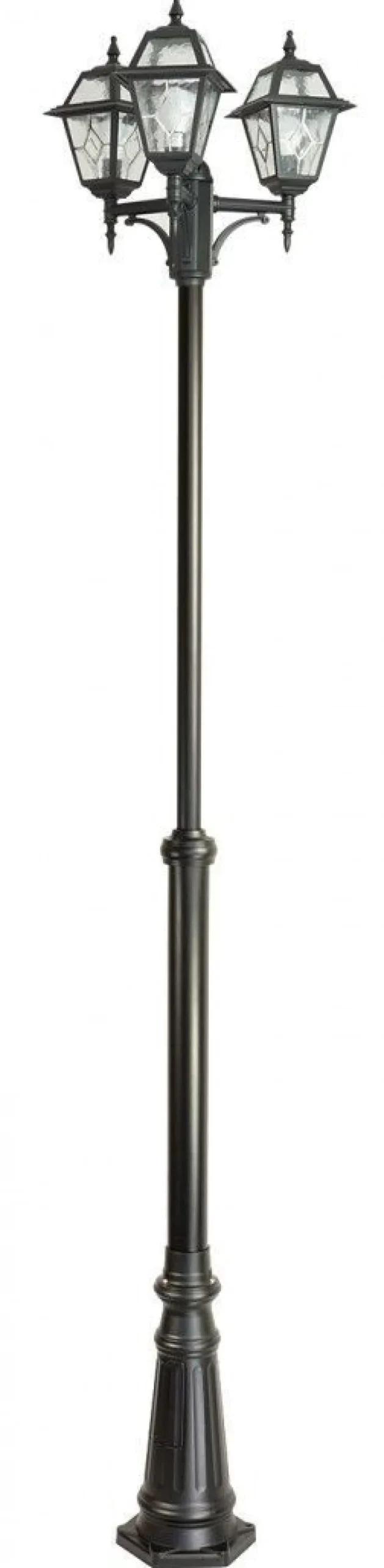 Kandelaber MERKSEM Schwarz 185-285cm Rustikal 3x