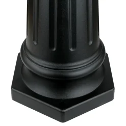 Kandelaber Schwarz 227cm hoch Rustikal LEADWORTH